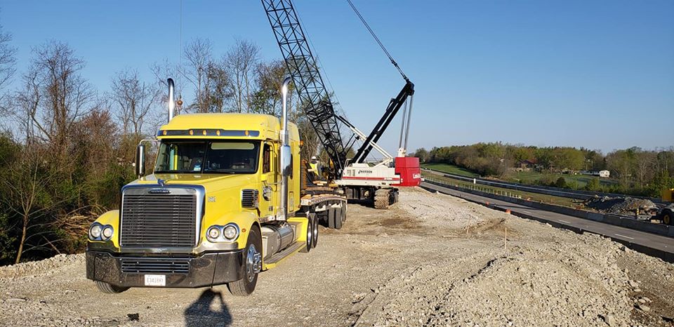 Roane Transportation driver still out on the road delivering despite the coronavirus epidemic